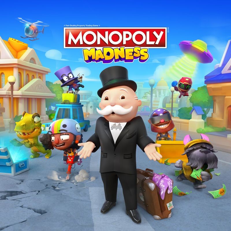 Monopoly Madness box art for Playstation 4